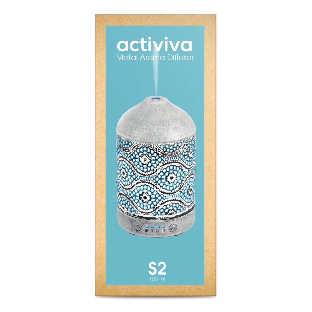 Metal Essential Oil and Aroma Diffuser 100ML - Vintage