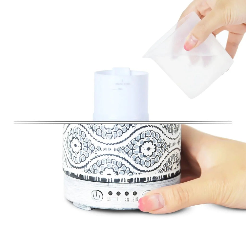 Metal Essential Oil and Aroma Diffuser 100ML - Vintage