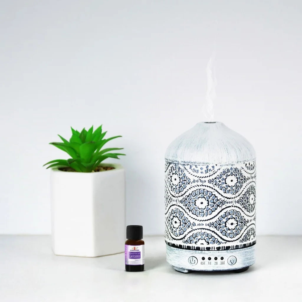 Metal Essential Oil and Aroma Diffuser 100ML - Vintage