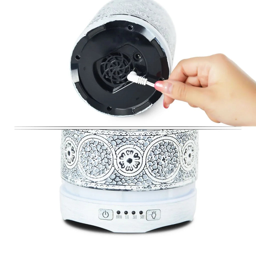 Metal Essential Oil and Aroma Diffuser 260ML - Vintage