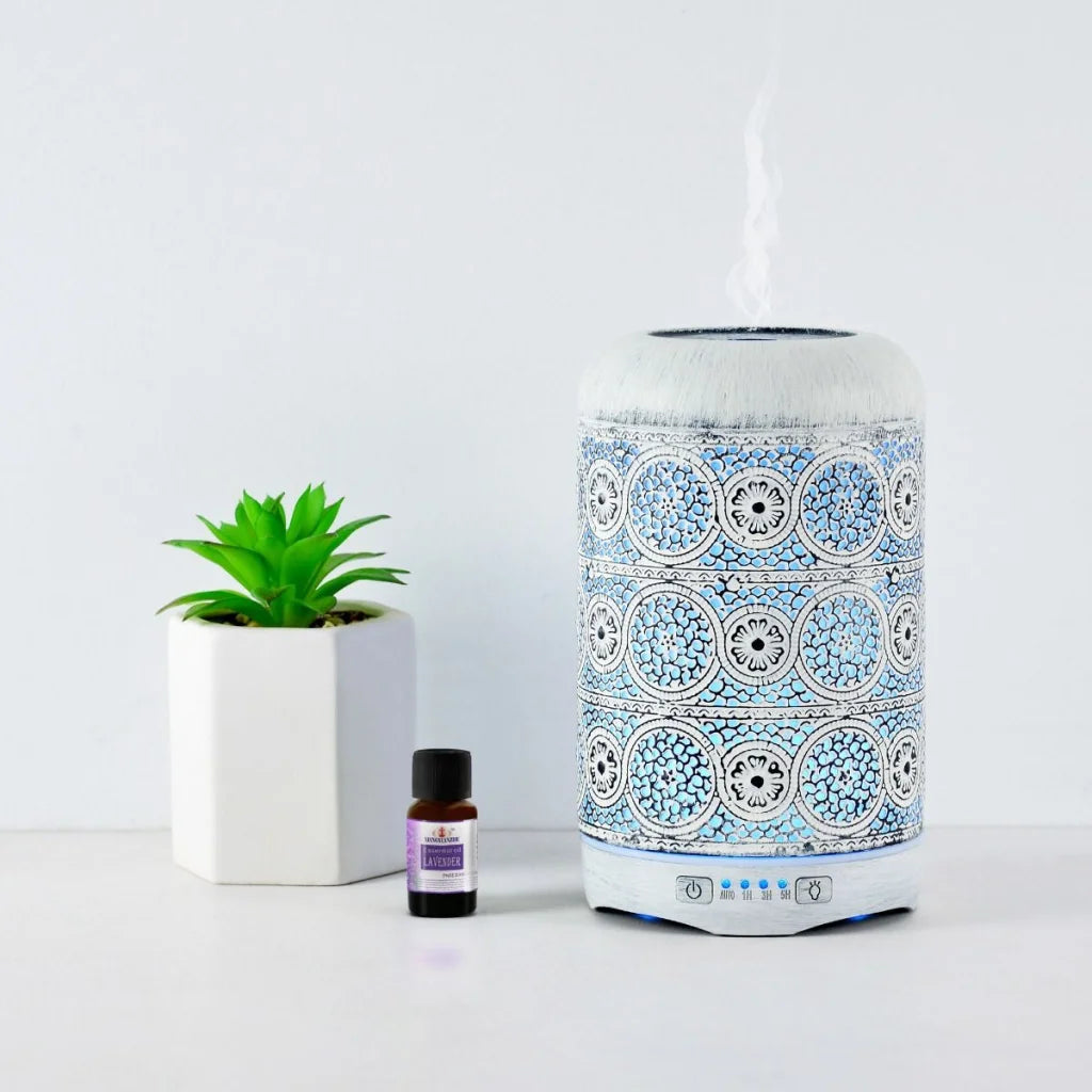 Metal Essential Oil and Aroma Diffuser 260ML - Vintage