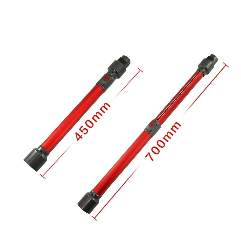 Metal Extension Tube for Dyson Vacuum Cleaners - Silver
