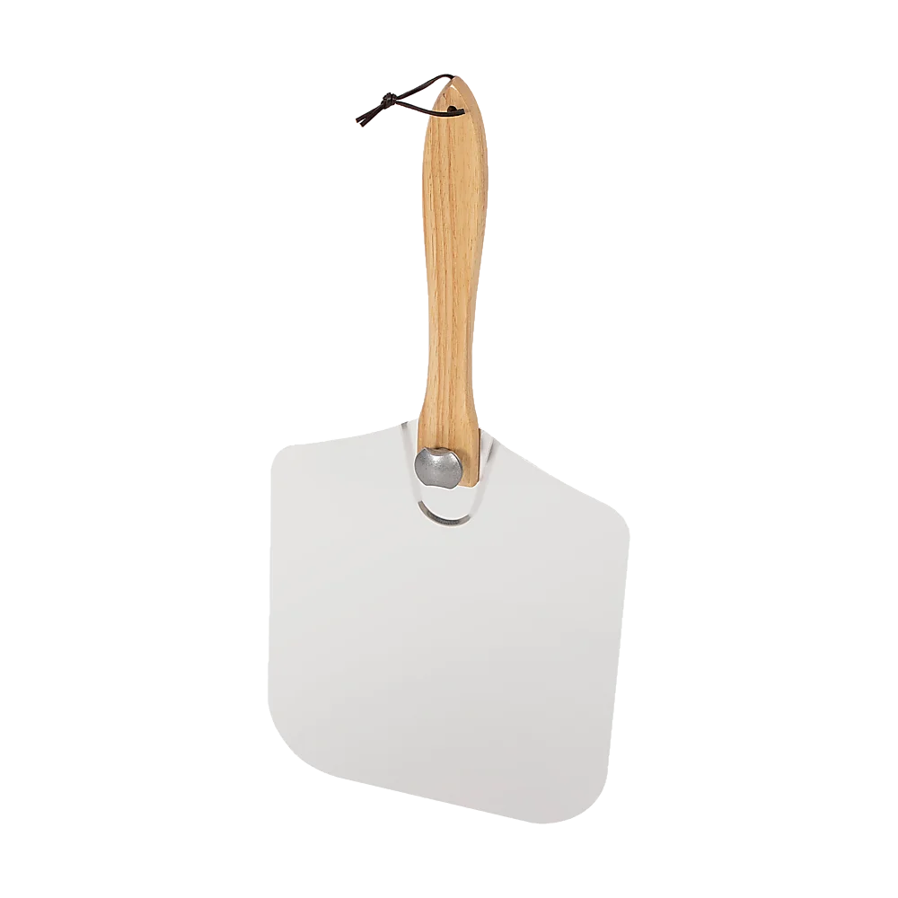 Metal Pizza Peel with Foldable Wood Handle - Home & Garden