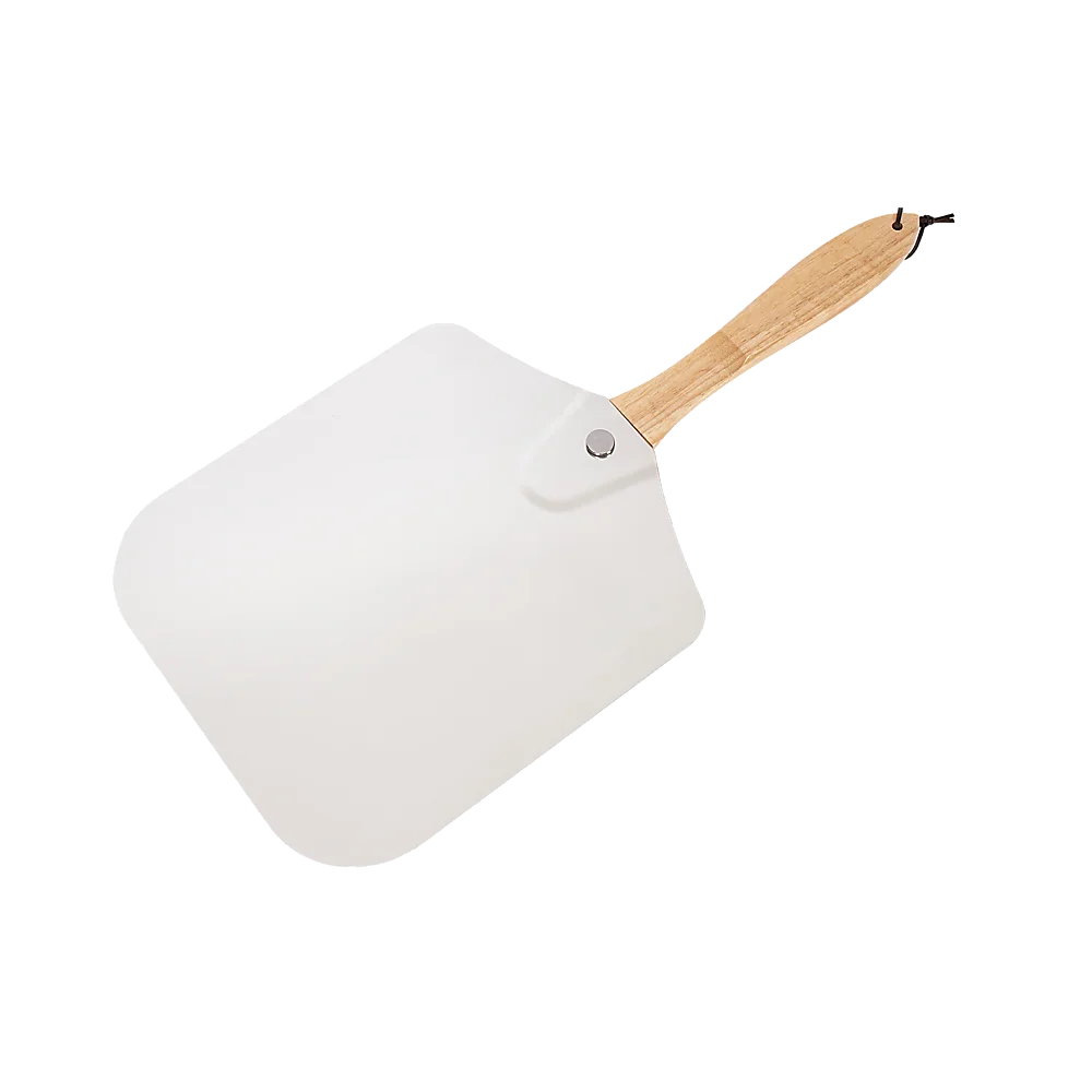 Metal Pizza Peel with Foldable Wood Handle - Home & Garden