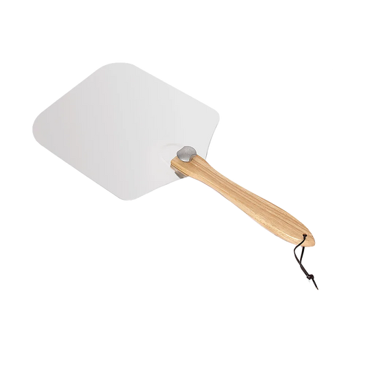Metal Pizza Peel with Foldable Wood Handle - Home & Garden