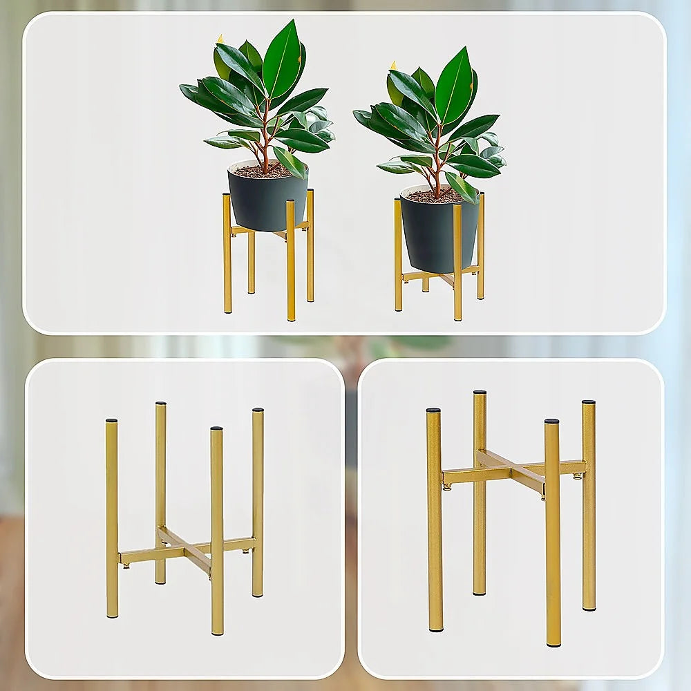 Metal Plant Stand Adjustable Indoor - Home & Garden >