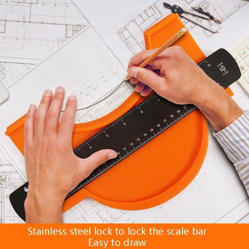 Metal Profile Contour Utensils - 6 & 10 Regular with Lock