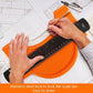 Metal Profile Contour Utensils Set with Lock - 6 & 10 Ruler