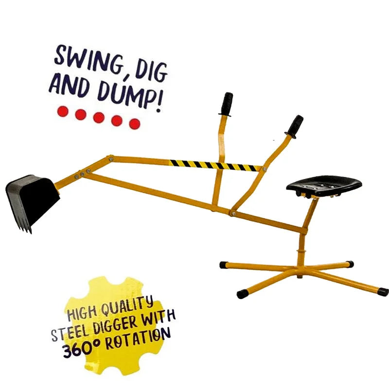 Metal Sand Digger Backyard Sandpit Toy