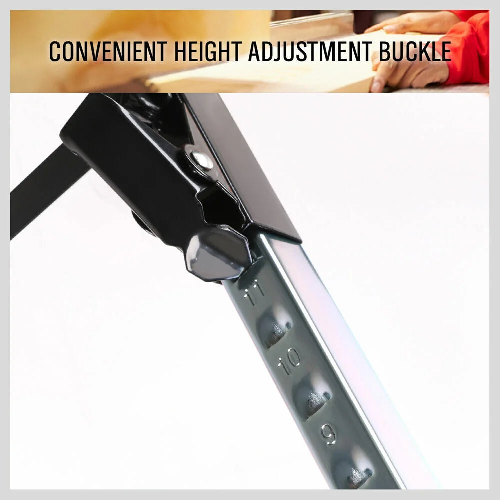 Metal Sawhorse 2Pc Mastercraft Folding Non-slip Surface