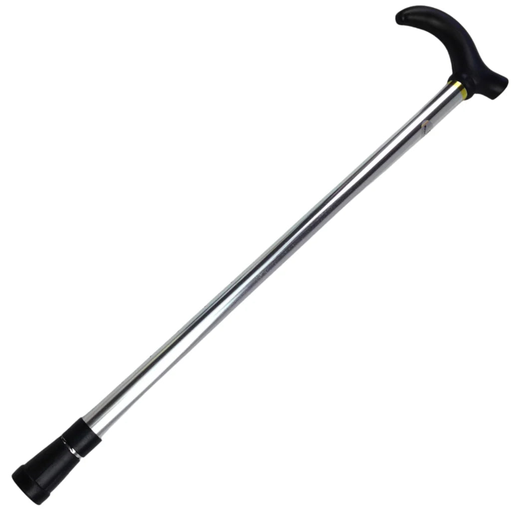 Metal WALKING STICK Travel Extendable Pole Compact
