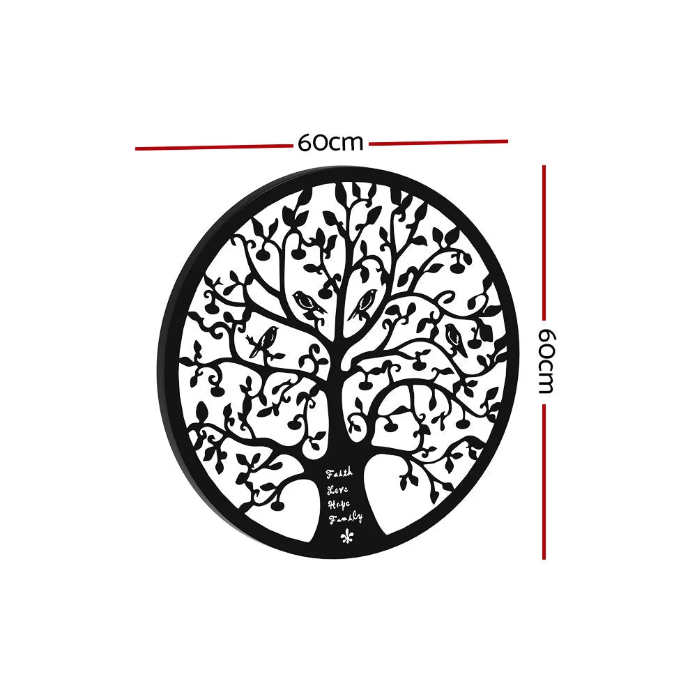 Metal Wall Art Hanging Sculpture Decor