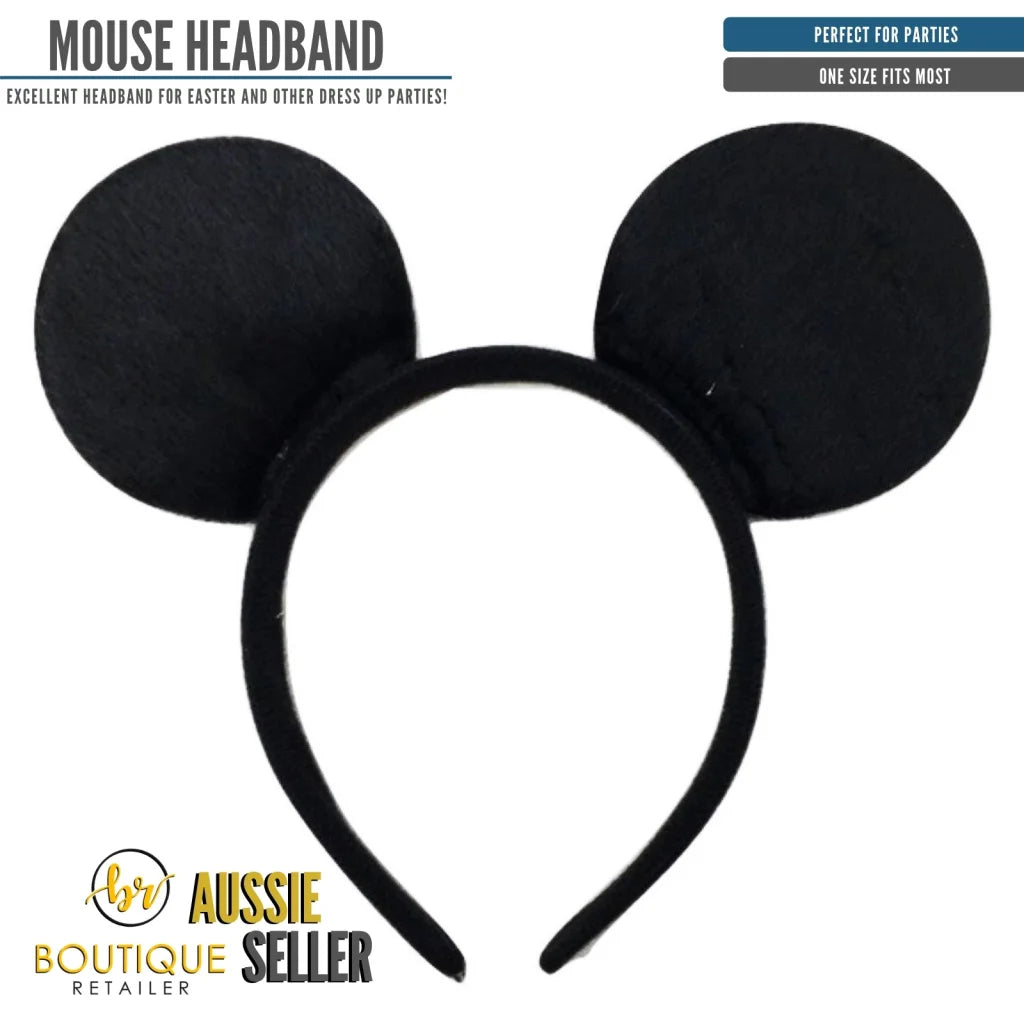 Mickey Minnie Mouse Headband Costume Halloween Party Hair