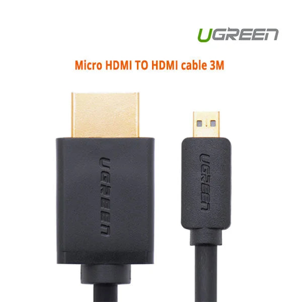 Micro HDMI to HDMI Cable 3M (30104)