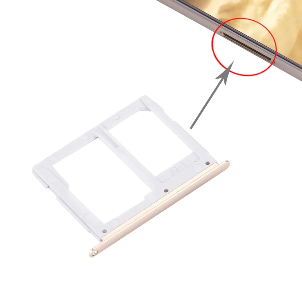 Micro Sd / Sim Card Tray For Replacement C5000 - Dual Slot-1915196561894281220
