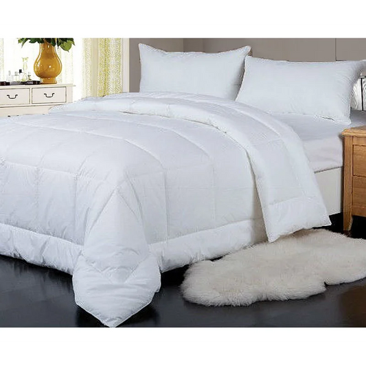 Microfibe 400gsm Quilt QUEEN bedding quilts duvets 383