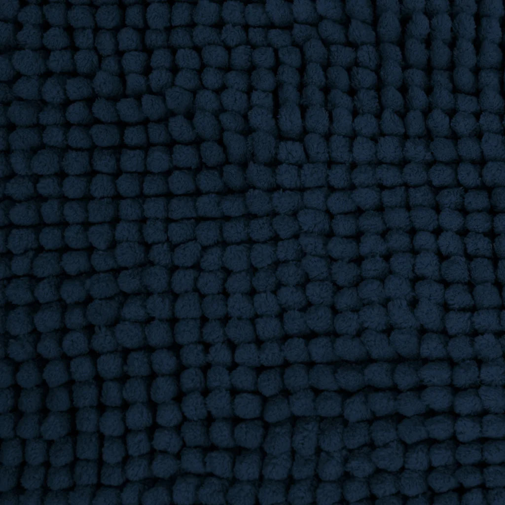 Microfiber Bath Mat Large Navy - Toggle - Home & Garden