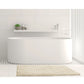 Microfiber Bath Mat Medium Stone - Toggle - Home & Garden