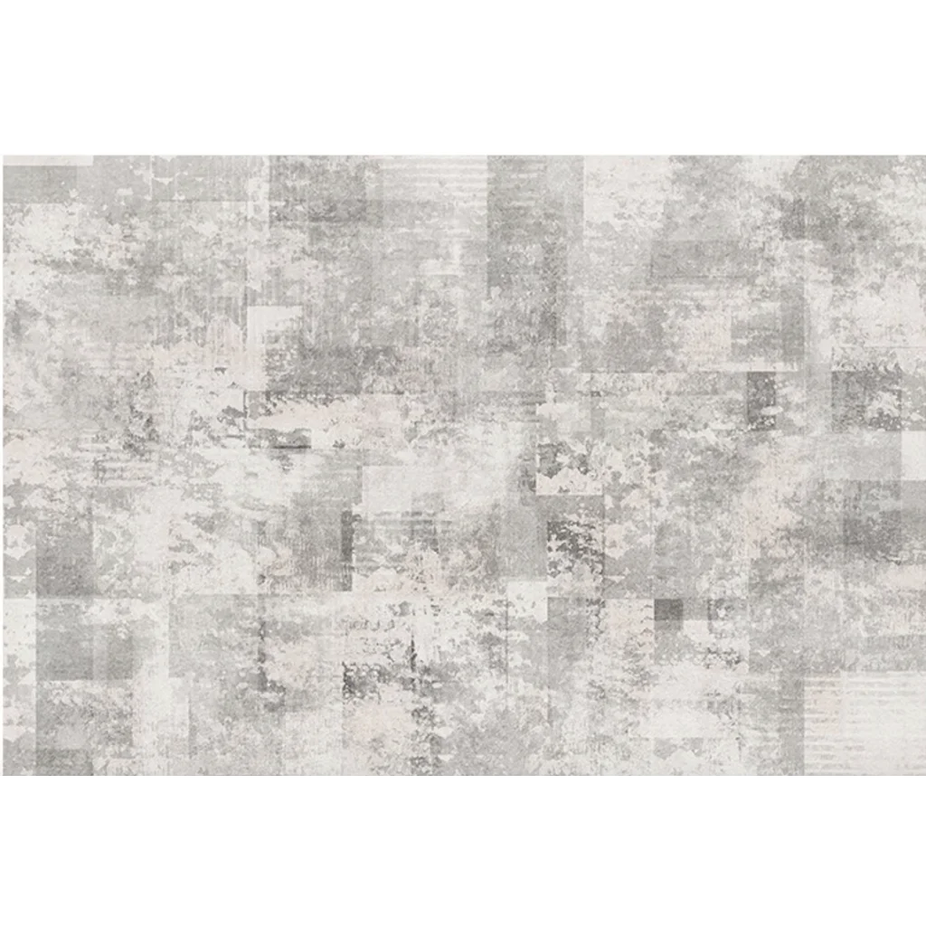 Microfiber Rug Modern Grey 160cm x 240cm - Home & Garden