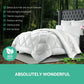 Microfibre Quilt 400GSM Queen Size - Giselle Bedding