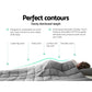 Gravity Blanket 7kg Relaxing Calming Adult Light Grey Microfibre Weighted