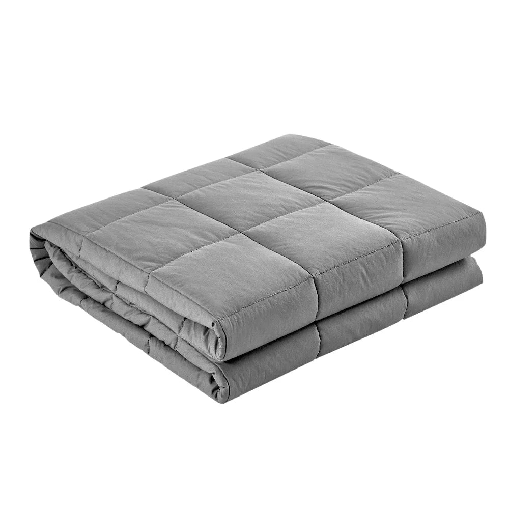 Microfibre Weighted Gravity Blanket 7KG Relaxing Calming Adult