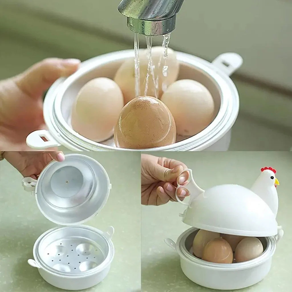 Microwave Oven Egg Steamer Boiled Egg Artifact Boiled Egg
