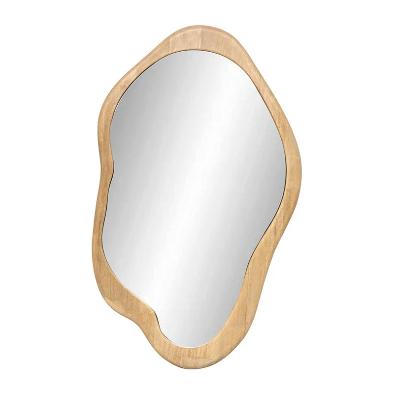 Mid-Century Asymmetric Wall Mirror 54x90cm - Home & Garden