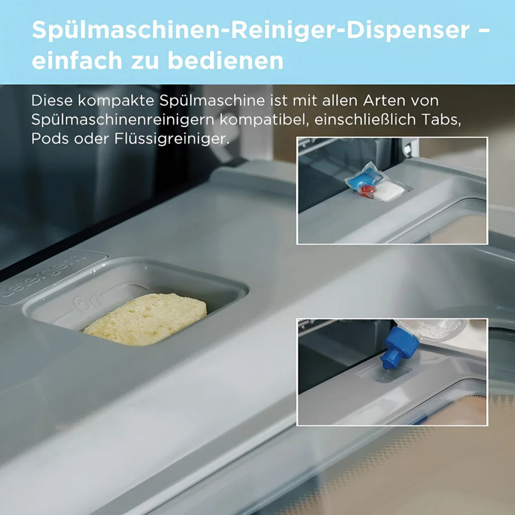 Midea 3rd Generation Bench Top Mini Dishwasher - Appliances