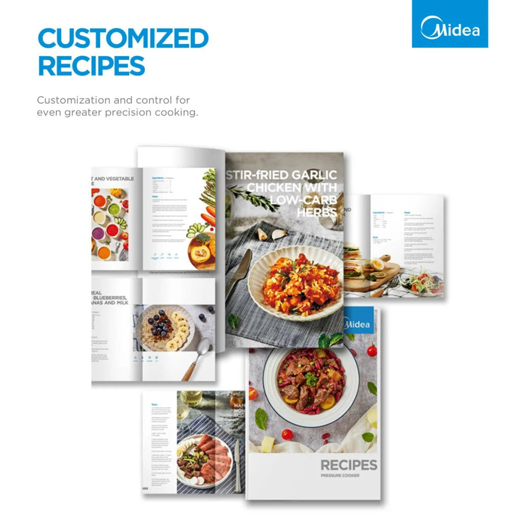 Midea 5.7L 12 Programs Pressure Cooker - Appliances >