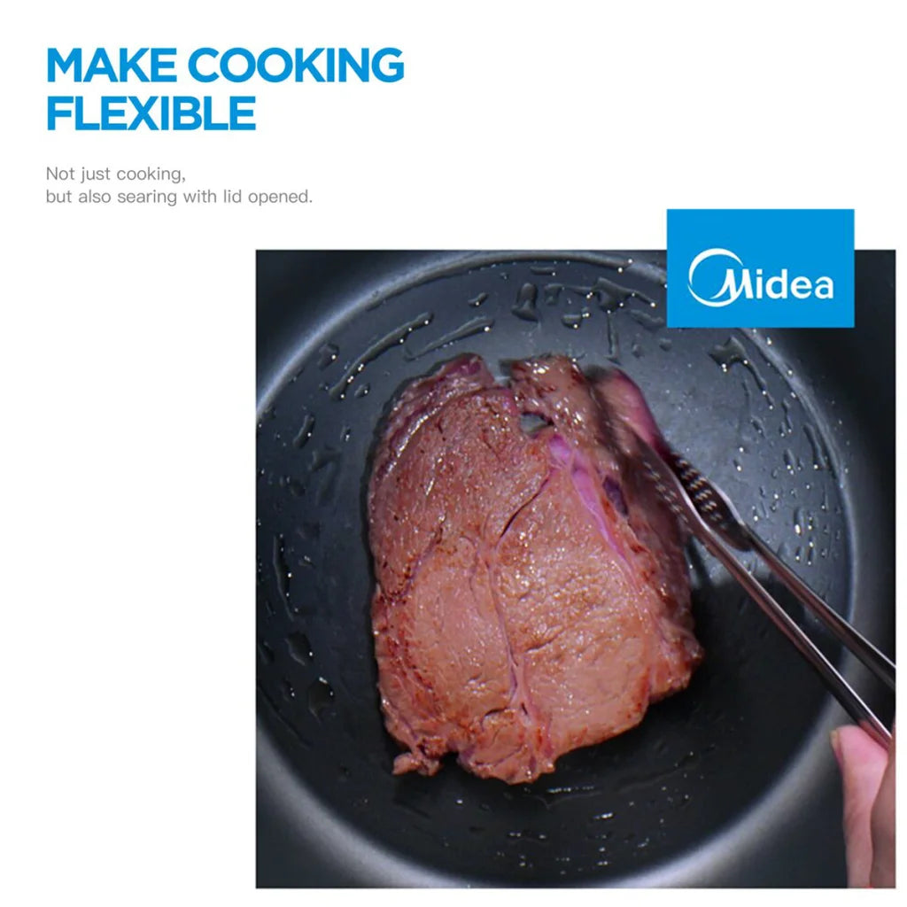 Midea 5.7L 12 Programs Pressure Cooker - Appliances >