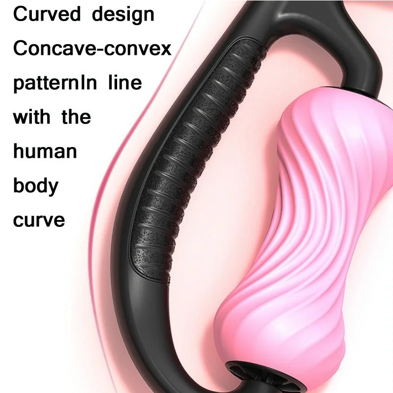 Mike Spiral Line Foam Roller For Muscle Relaxation