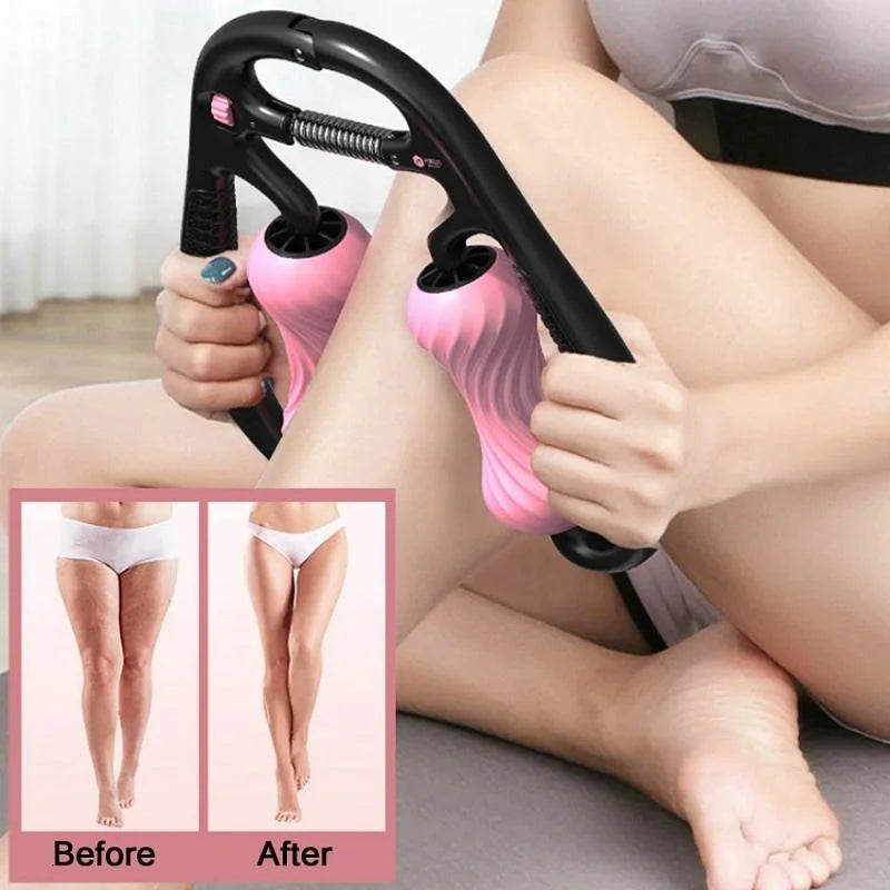 Mike Spiral Line Foam Roller For Muscle Relaxation - Lake