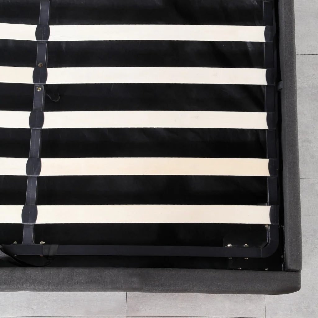 Milano Decor Eden Gas Lift Bed With Headboard Platform