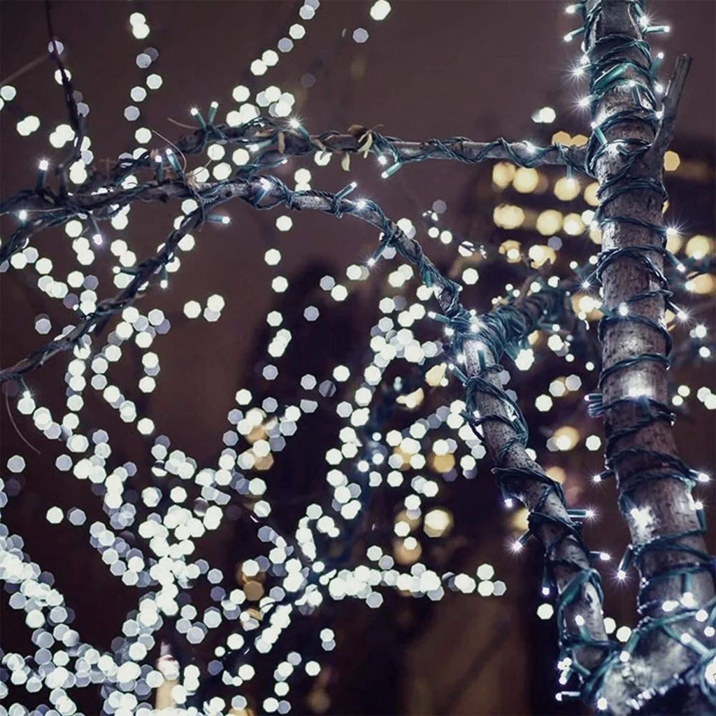 Milano Decor Outdoor LED Plug-In Fairy Lights - White - 200