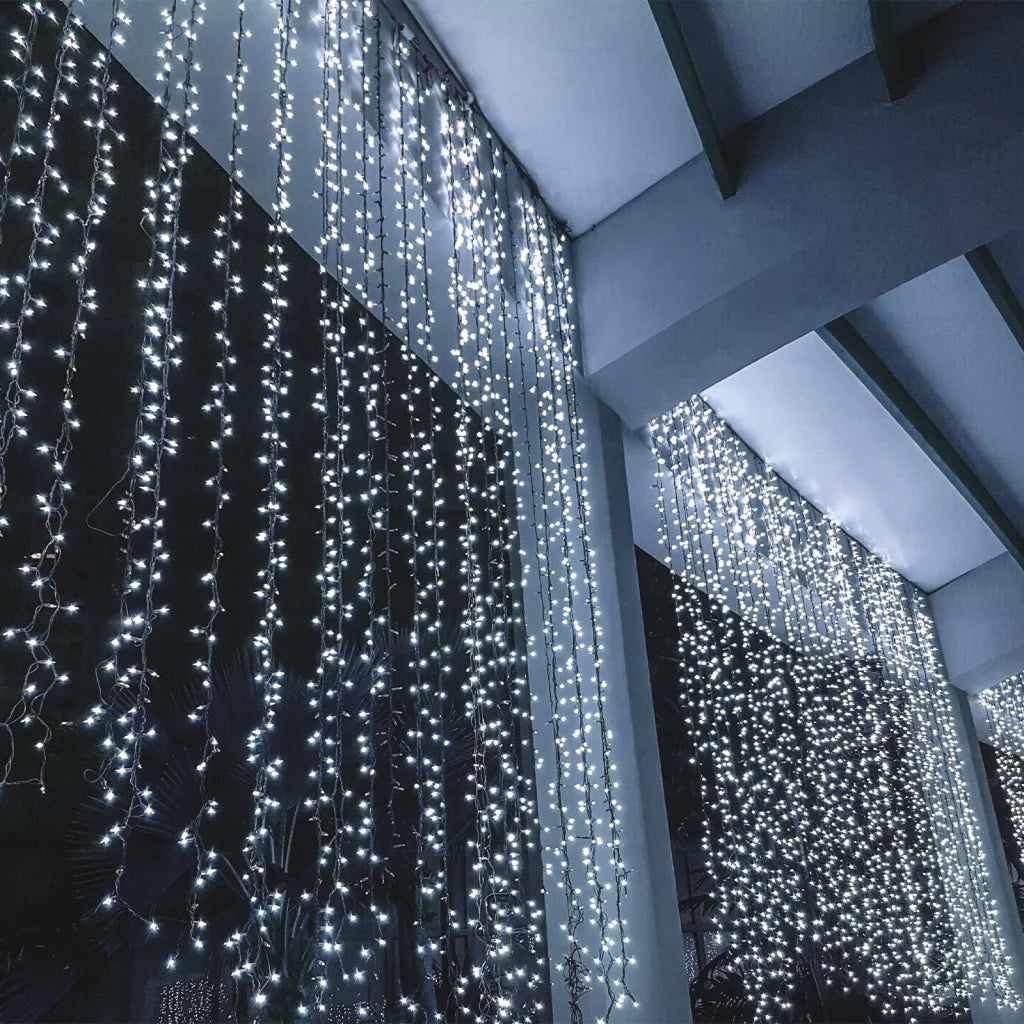 Milano Decor Outdoor LED Plug-In Fairy Lights - White - 200