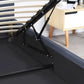 Milano Luxury Gas Lift Bed Frame Base And Headboard