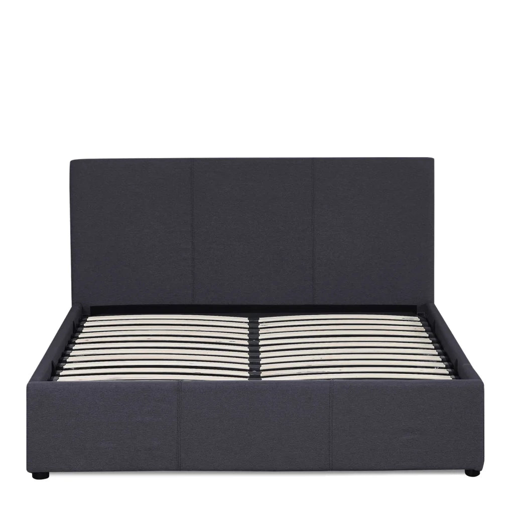 Milano Luxury Gas Lift Bed Frame Base And Headboard