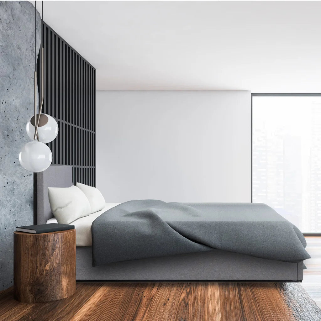 Milano Luxury Gas Lift Bed Frame Base And Headboard