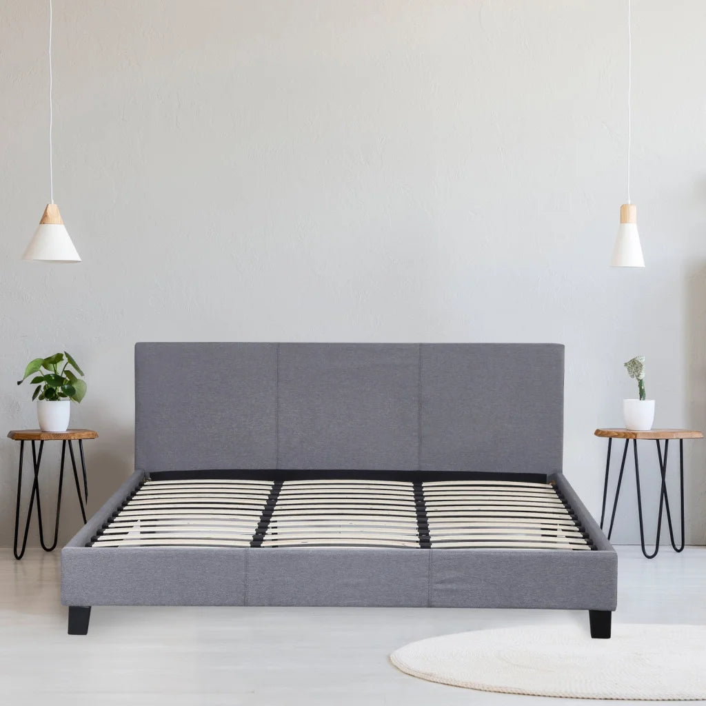 Milano Sienna Luxury Bed Frame Base And Headboard Solid