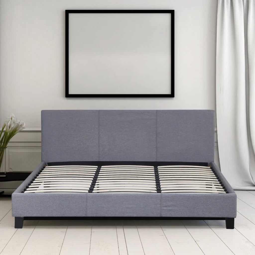 Milano Sienna Luxury Bed Frame Base And Headboard Solid