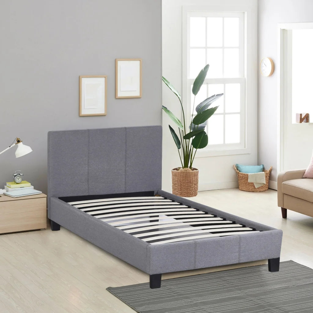 Milano Sienna Luxury Bed Frame Base And Headboard Solid