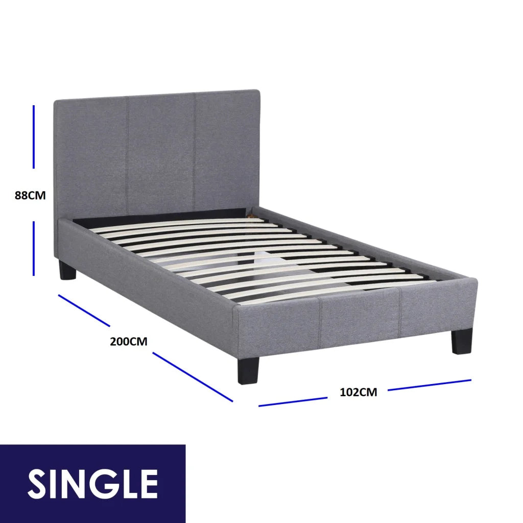 Milano Sienna Luxury Bed Frame Base And Headboard Solid