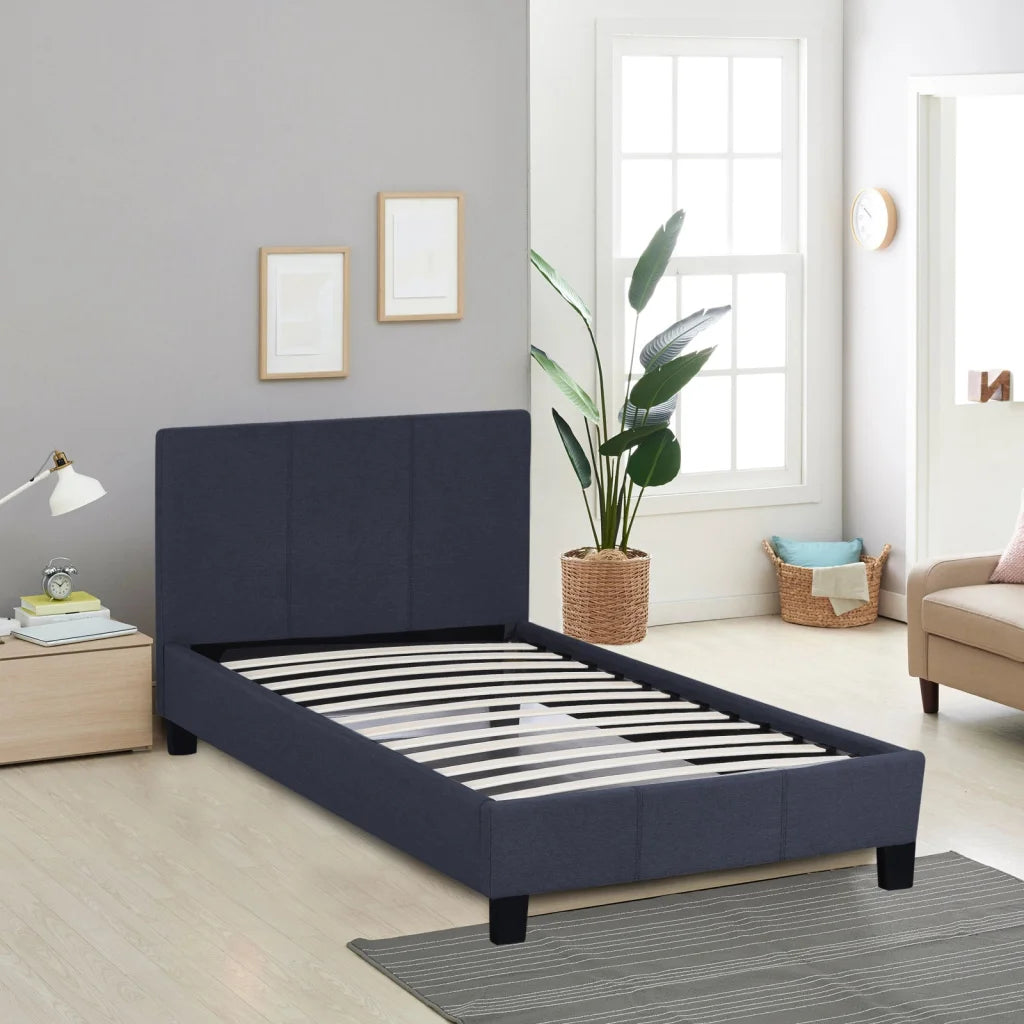 Milano Sienna Luxury Bed Frame Base And Headboard Solid