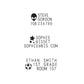 Mine Stamp Custom Name Stamp Ink Refill
