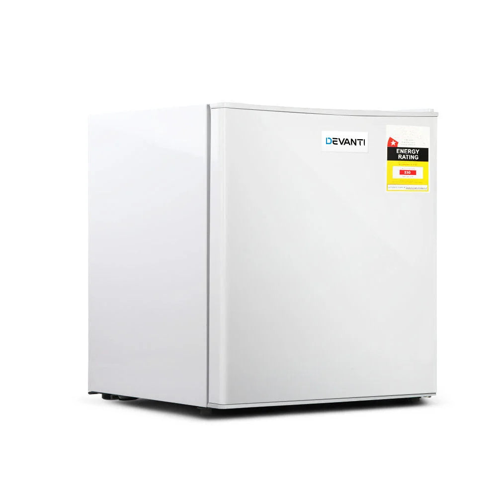 Mini Bar Fridge 48L Portable White - Fridges