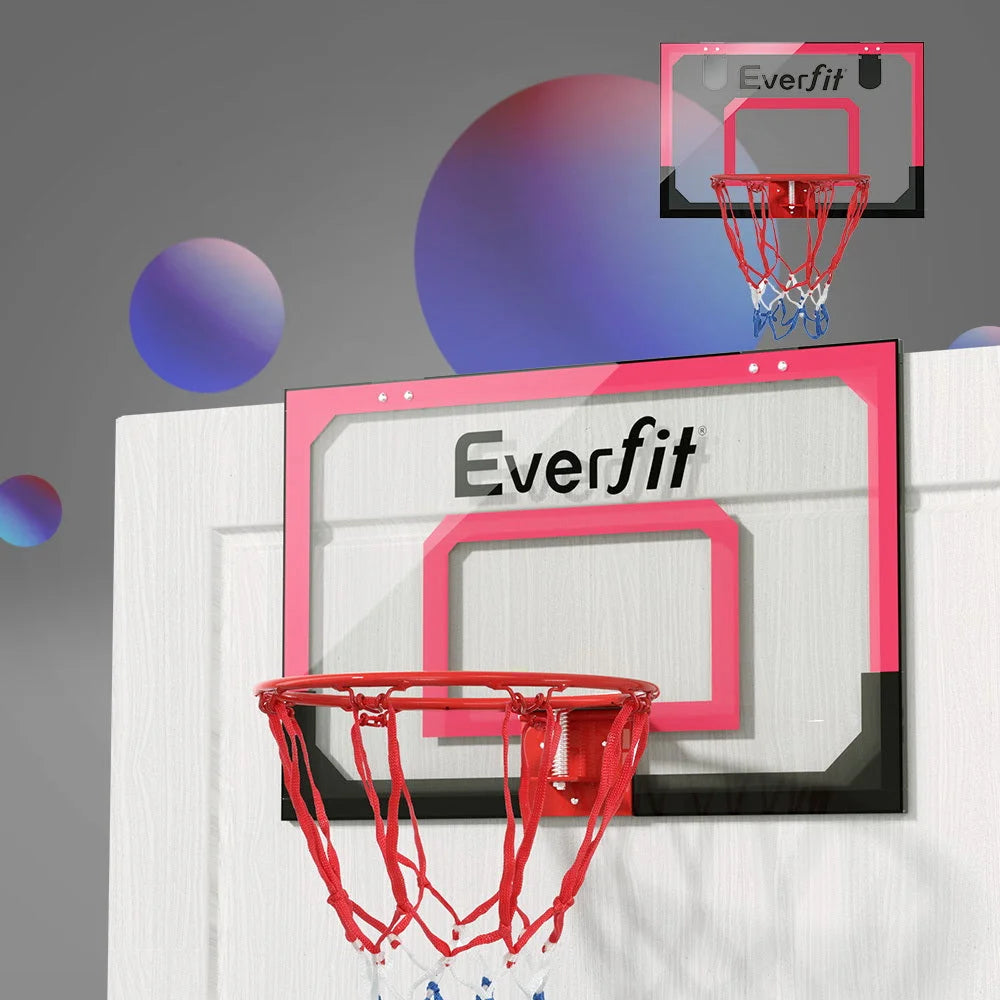 Mini Basketball Hoop 23’’ Backboard Door Wall Mounted