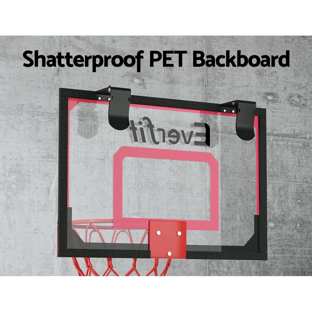 Mini Basketball Hoop 23’’ Backboard Door Wall Mounted