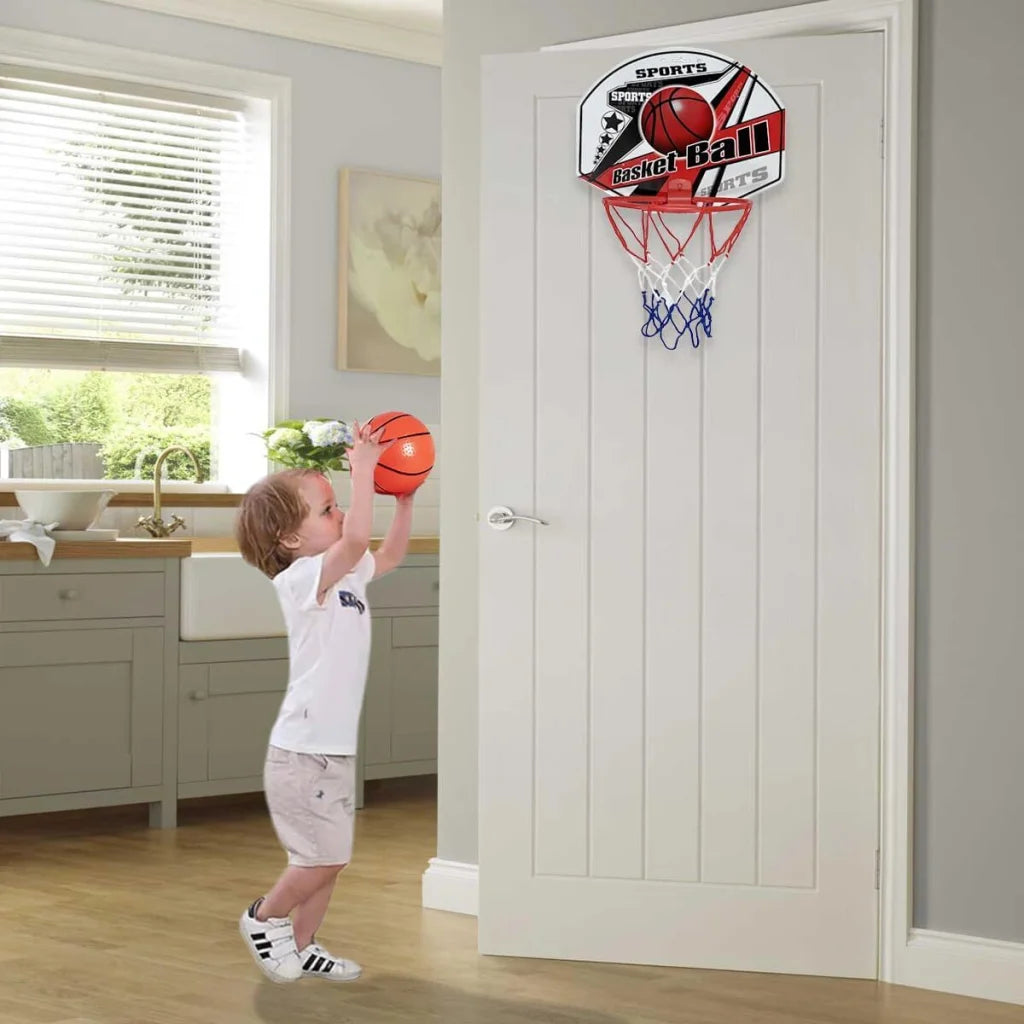Mini Basketball Hoop Ring Kids Toy Children Door Indoor