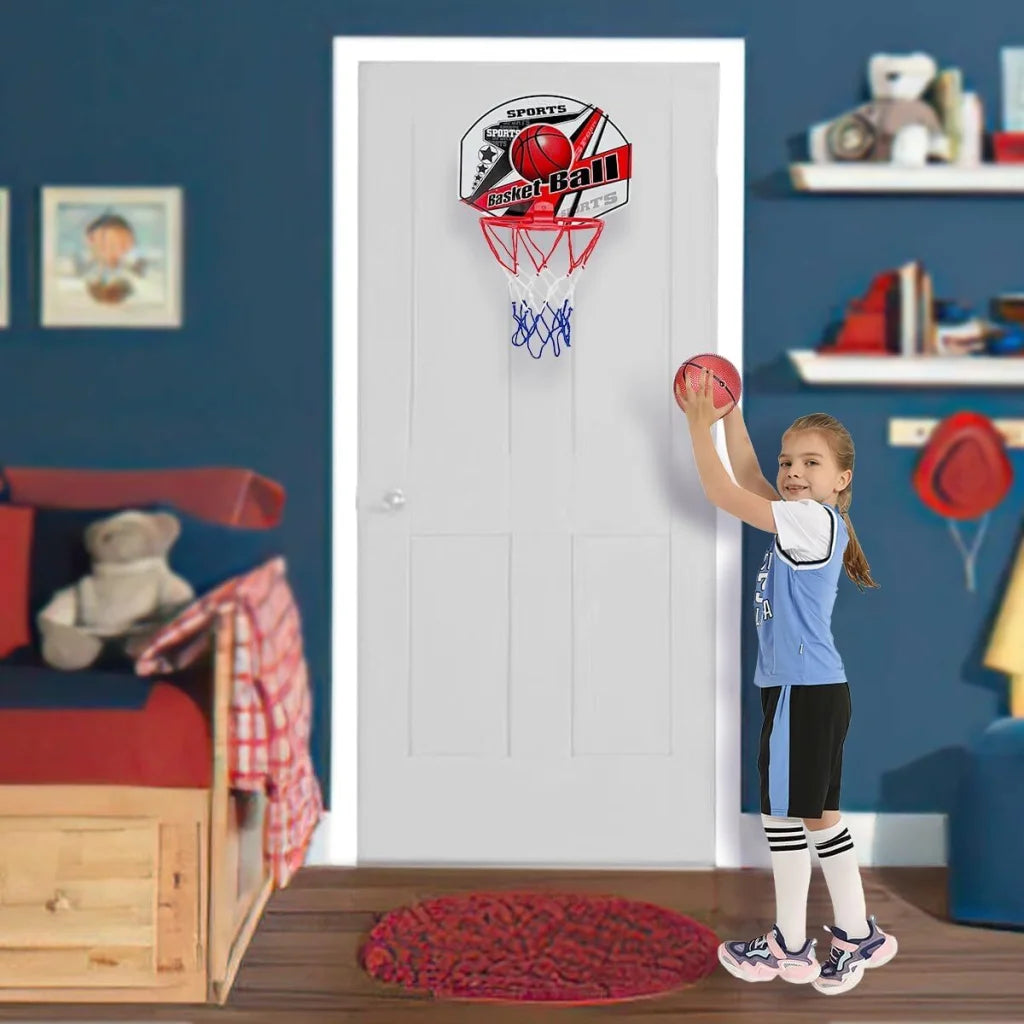 Mini Basketball Hoop Ring Kids Toy Children Door Indoor